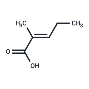 (E)-2-Methyl-2-pentenoic acid