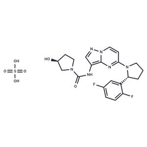 Larotrectinib sulfate