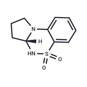 1H-Pyrrolo[2,1-c][1,2,4]benzothiadiazine, 2,3,3a,4-tetrahydro-, 5,5-dioxide, (3aR)-