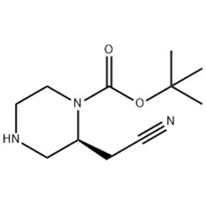 tert-butyl (2S)-2-(cyanomethyl)piperazine-1-carboxylate