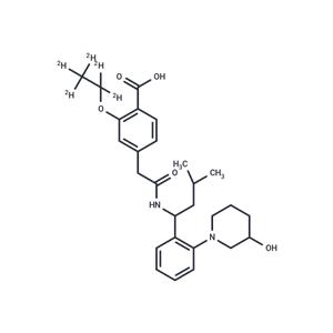 3-Hydroxy Repaglinide-d5