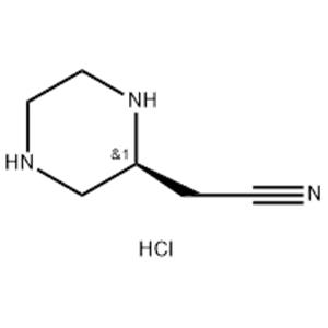 2-[(2S)-piperazin-2-yl]acetonitrile dihydrochloride