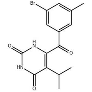 6-(3-bromo-5-methylbenzoyl)-5-isopropylpyrimidine-2,4(1H,3H)-dione