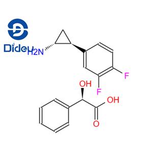 (1R,2S)-2-(3,4-Difluorophenyl)cyclopropanamine (2R)-Hydroxy(phenyl)ethanoate