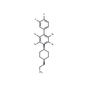 3,4-Difluoro-4'-(cis-4-propylcyclohexyl)biphenyl-d4