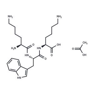 H-Lys-Trp-Lys-OH acetate