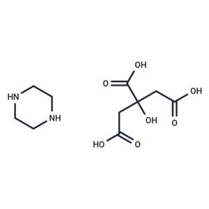 Piperazine citrate