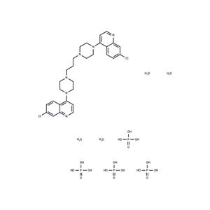 Piperaquine tetraphosphate tetrahydrate