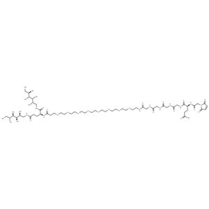 Mal-EGGGG-PEG8-amide-bis(deoxyglucitol)