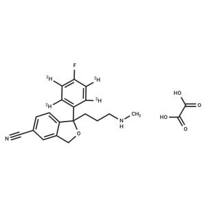 N-Desmethyl citalopram-d4 Oxalate