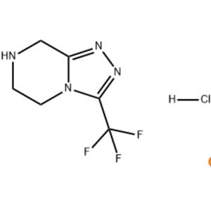 3-(Trifluoromethyl)-5,6,7,8-tetrahydro-[1,2,4]triazolo[4,3-a]pyrazine hydrochloride