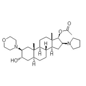 (2b,3a,5a,16b,17b)-17-Acetoxy-3-hydroxy-2-(4-morpholinyl)-16-(1-pyrrolidinyl)androstane