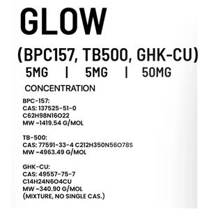 GLOW Blend ( BPC157, TB500, GHKcu)