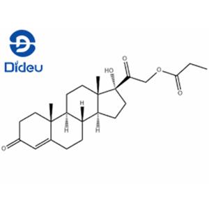 2-((8R,9S,10R,13S,14S,17R)-17-hydroxy-10,13-dimethyl-3-oxo-2,3,6,7,8,9,10,11,12,13,14,15,16,17-tetradecahydro-1H-cyclopenta[a]phenanthren-17-yl)-2-oxoethyl propionate