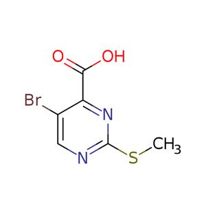 5-Bromo-2-(methylthio)pyrimidine-4-carboxylic acid