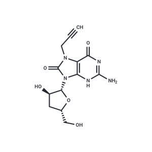 7,8-Dihydro-8-oxo-7-propargyl-3'-deoxy guanosine