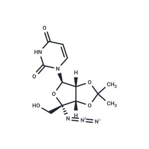 2',3'-O-Isopropylidene-4'-alpha-azido-uridine
