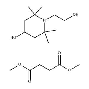 Poly(4-hydroxy-2,2,6,6-tetramethyl-1-piperidine ethanol-alt-1,4-butanedioic acid)
