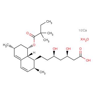 Simvastatin acid calcium hydrate