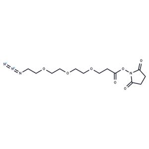 N3-PEG3-C2-NHS ester