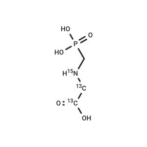 Glyphosate-13C2-15N