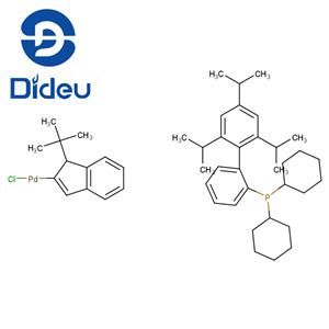 Chloro(1-t-butylindenyl)[2-(dicyclohexylphosphino)-2',4',6'-tri-i-propyl-1,1'-biphenyl]palladium(II)
