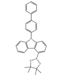 9-Biphenyl-4-yl-4-(4,4,5,5-tetramethyl-[1,3,2]dioxaborolan-2-yl)-9H-carbazole