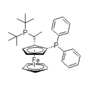 (R)-(-)-[(S)-2-(Diphenylphosphino(ferrocenyl]ethyldi-tert-butylphosphine