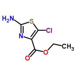 4-Thiazolecarboxylicacid,2-amino-5-chloro-,ethylester(9CI)