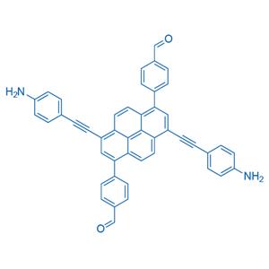 4, 4'-(3, 8-Bis((4-aminophenyl)ethynyl)pyrene-1, 6-diyl)dibenzaldehyde