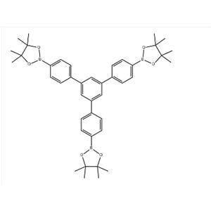 2-[4-[3,5-bis[4-(4,4,5,5-tetramethyl-1,3,2-dioxaborolan-2-yl)phenyl]phenyl]phenyl]-4,4,5,5-tetramethyl-1,3,2-dioxaborolane