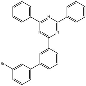 2-(3'-bromo-[1,1'-biphenyl]-3-yl)-4,6-diphenyl-1,3,5-triazine
