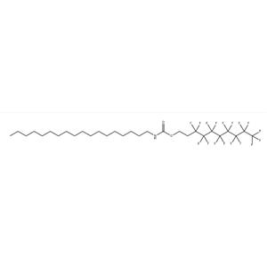 Carbamic acid, octadecyl-, 3,3,4,4,5,5,6,6,7,7,8,8,9,9,10,10,10-heptadecafluorodecyl ester (9CI)