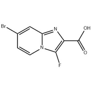 7-Bromo-3-fluoroimidazo[1,2-a]pyridine-2-carboxylic Acid