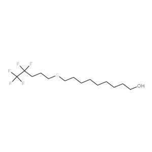 9-[(4,4,5,5,5-Pentafluoropentyl)thio]nonanol