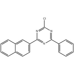 2-chloro-4-(naphthyl-2-yl)-6-phenyl-1,3,5-triazine