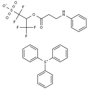 TriphenylsulfoniumN-phenyl-β-alanine [1-(sulfonatodifluoromethyl)-2,2,2-trifluoroethyl] ester