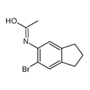 N-(6-bromo-2,3-dihydro-1H-inden-5-yl)acetamide