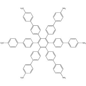 3'',4'',5'',6''-Tetrakis(4'-amino[1,1'-biphenyl]-4-yl)-[1,1':4',1'':2'',1''':4''',1''''-Quinquephenyl]-4,4''''-diamine