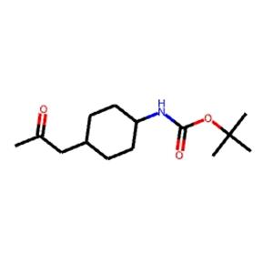N-tert-butyl-N-[(1r,4r)-4-(2-oxopropyl)cyclohexyl]carbamate