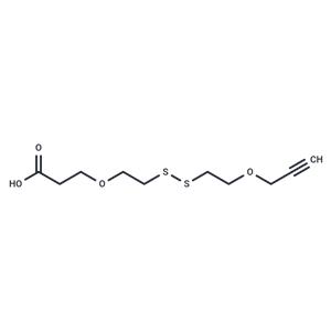 Propargyl-PEG1-SS-PEG1-acid