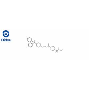Methyl-4-4(4-hydroxy diphenyl-methyl)-piperidine-1-oxobutyl-2-2-dimethyl phenyl