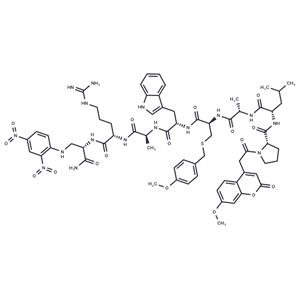 Mca-PLAC(p-OMeBz)-WAR(Dpa)-NH2