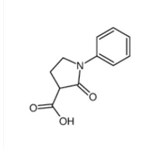 2-oxo-1-phenylpyrrolidine-3-carboxylic acid