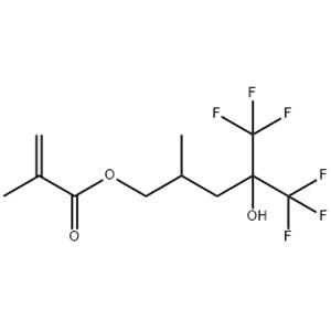 1,1,1-Trifluoro-2-(trifluoromethyl)-2-hydroxy-4-methyl-5-pentyl methacrylate