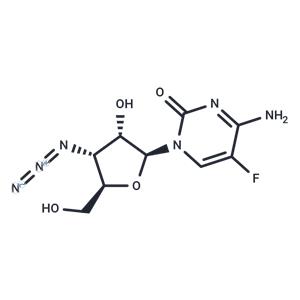 3'-Azido-3'-deoxy-5-fluoro-beta-L-cytidine