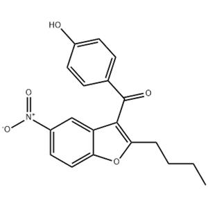 (2-butyl-5-nitrobenzofuran-3-yl)(4-hydroxyphenyl)methanone