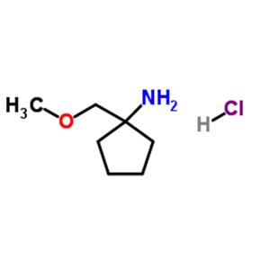 1-(methoxymethyl)cyclopentan-1-amine,hydrochloride