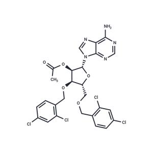 2'-O-Acetyl-3,5-bis-O-(2,4-dichlorobenzyl)adenosine