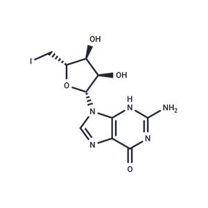 5'-Deoxy-5'-iodoguanosine